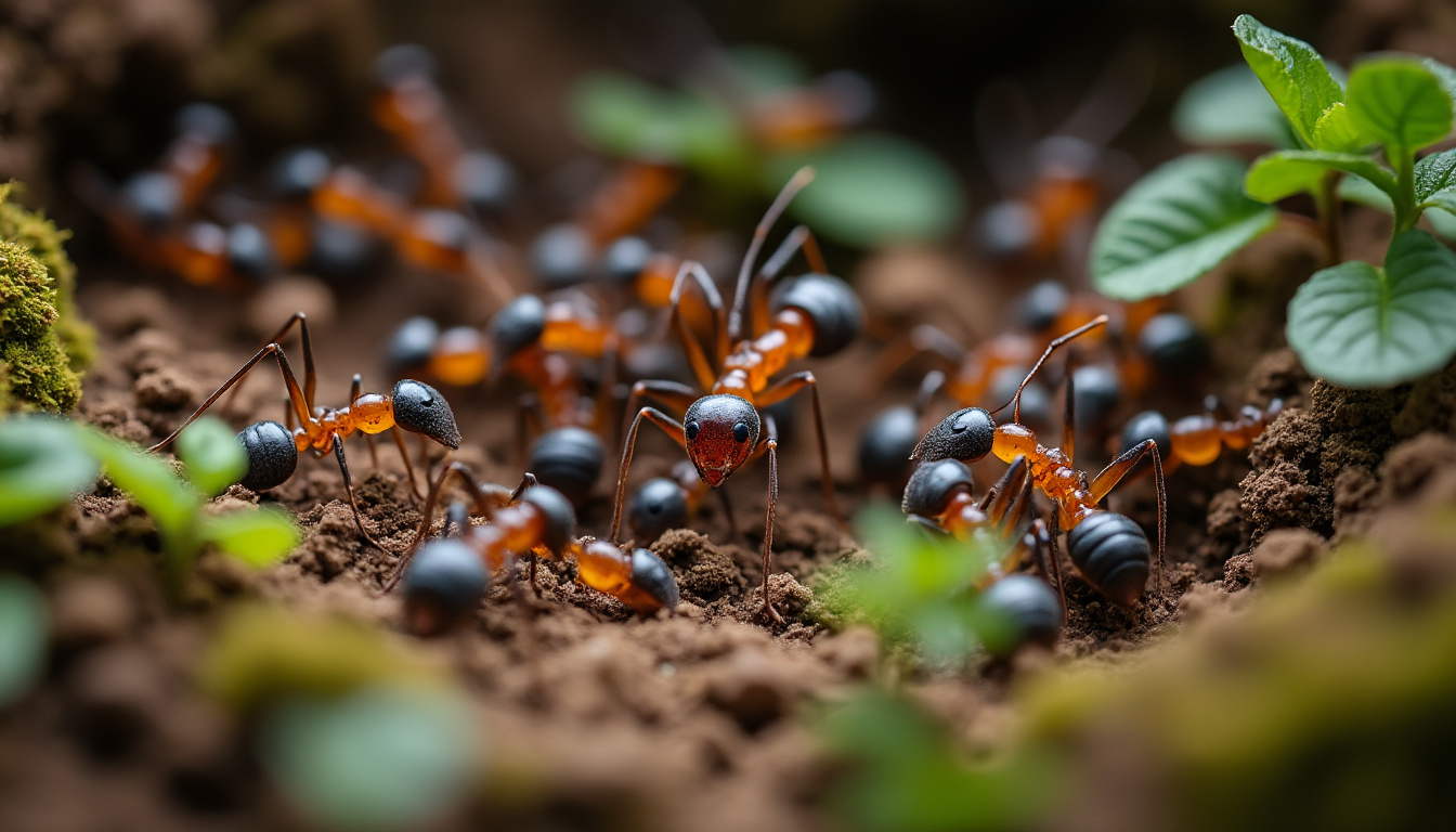 découvrez les meilleures techniques de macrophotographie pour capturer la vie fascinante d’une fourmilière. conseils, équipements et astuces pour des photos de fourmis exceptionnelles.